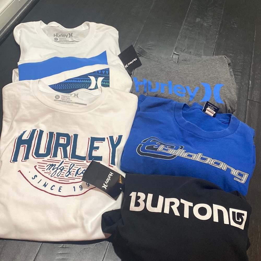 Hurley,billabong long sleeve choose one